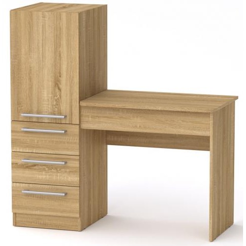 Трюмо-8 Компанит Дуб сонома (116,4х50х120 см) Трюмо-8 Компанит Дуб сонома (116,4х50х120 см)