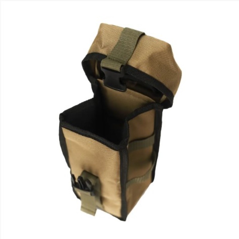 Тактичний термочехол підсумок для пляшок та фляги військовий VS Thermal Eco Bag Molle койот