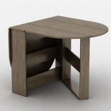 Стіл-книжка Тиса Мебель Венеція Венге 750x800x1600 мм