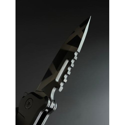 Ніж туристичний Gorillas BBQ 4100 22 см Чорний (KN1038) Ніж туристичний Gorillas BBQ 4100 22 см Чорний (KN1038)