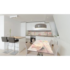 Наклейка вінілова на стіл Zatarga «Макаруни» 650х1200 мм Z180403/1st