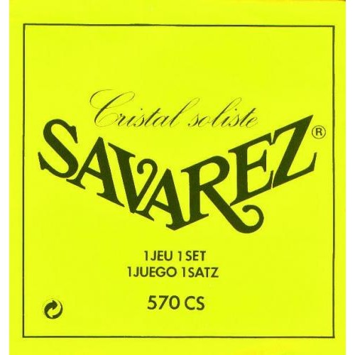Струни для класичної гітари Savarez 570CS Cristal Soliste Classic Guitar Strings High Tension Струни для класичної гітари Savarez 570CS Cristal Soliste Classic Guitar Strings High Tension