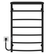 Рушникосушарка електрична Готель П7 500х800 Deffi Чорний JD03 (C.OD.80.50.7.E.B.L.1)