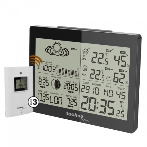 Метеостанція Technoline WS6760 Black (WS6760) Метеостанція Technoline WS6760 Black (WS6760)
