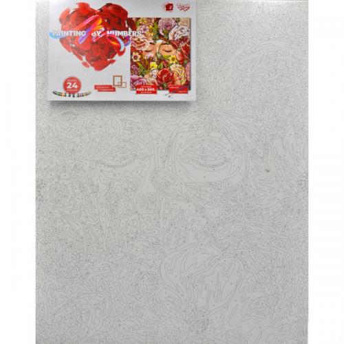 Картина за номерами Danko Toys Аромат квітів KpNe-40х50-02-04 40x50 см Картина за номерами Danko Toys Аромат квітів KpNe-40х50-02-04 40x50 см