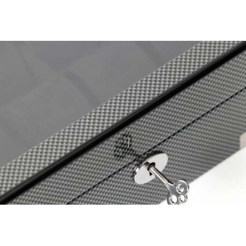 Скринька для зберігання годинників Salvadore 802-8TB 240х185х85 мм Чорно-сірий Скринька для зберігання годинників Salvadore 802-8TB 240х185х85 мм Чорно-сірий