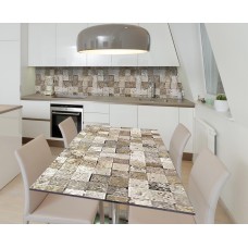 Наклейка 3Д вінілова на стіл Zatarga «Графітові стрижні» 600х1200 мм для будинків, квартир, столів, кав'ярень