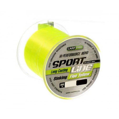 Лісочка Carp Pro Sport Line Fluo Yellow 300м 0.335мм в інтернет супермаркеті PbayMarket!