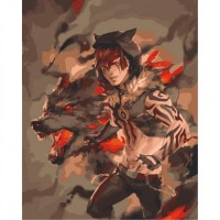 Картина по номерам Волчья сила Art Craft 10315-AC 40х50 см Картина по номерам Волчья сила Art Craft 10315-AC 40х50 см