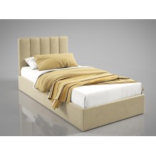 Ліжко BNB BacardiDesign без підйомного механізму 90x200 бежевий