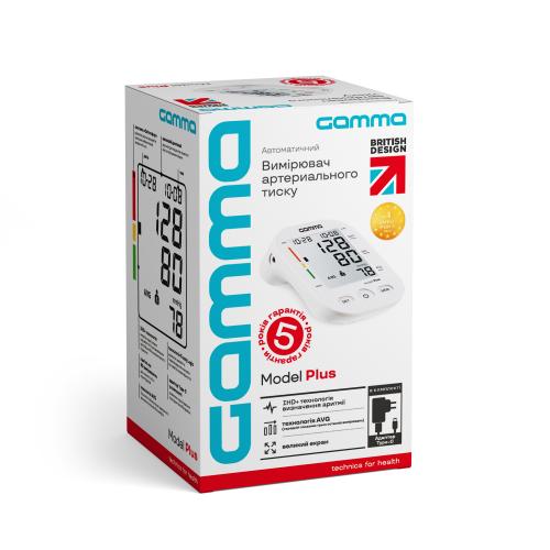 Тонометр автоматичний з адаптером Gamma 4Gen Plus