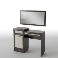 Туалетний столик Тиса Мебель БС-5 Венге Дуб молочний 80x40x100 см