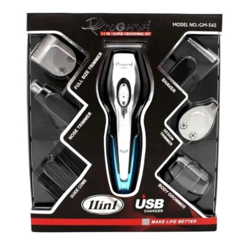 Машинка для стрижки Gemei GM-562 Стайлер 11в1