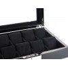 Шкатулка для зберігання годинників Salvadore WB/2386/10.BL 31,5х21х8,5 см Чорний