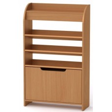 Тумба для взуття з відкритими полицями Компанит ТО 14 70х25х114,2 см Бук