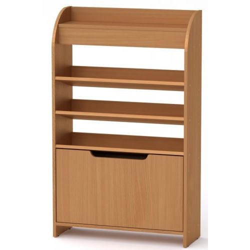 Тумба для взуття з відкритими полицями Компанит ТО 14 70х25х114,2 см Бук Тумба для взуття з відкритими полицями Компанит ТО 14 70х25х114,2 см Бук