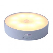Акумуляторний світильник Enerlight Warm light із датчиком руху 8,5х2,3 см Білий 2 шт