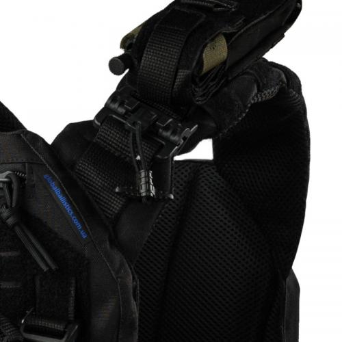Плитоноска тактична зі швидким скиданням з підсумками No Brand Warmor Gen.3 Pro Max One Size Чорний (2396522337) Плитоноска тактична зі швидким скиданням з підсумками No Brand Warmor Gen.3 Pro Max One Size Чорний (2396522337)