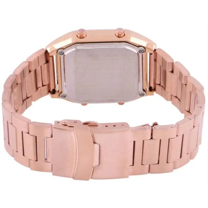 Наручний чоловічий годинник Skmei 1220 Tango Розове золото