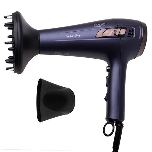 Фен Adler 23х9х22,5 см Темно-фіолетовий AD 2273 Фен Adler 23х9х22,5 см Темно-фіолетовий AD 2273