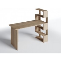 Стіл письмовий Меблева Площа СП-4 141.6х60х123 см Дуб сонома Стіл письмовий Меблева Площа СП-4 141.6х60х123 см Дуб сонома