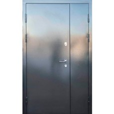 Двері вхідні полуторні Ваш Вид Метал /МДФ Делла 2 Графіт 9975/Дуб вулканічний1200х2040х70 Ліве /Праве