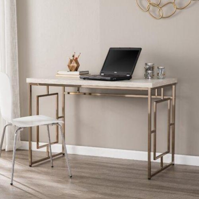 Офісний стіл в стилі Loft NS-1334 780x1200x600 мм Золотой
