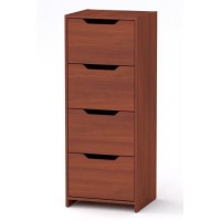 Високий комод Компанит С 48х42х123 см Яблуня Високий комод Компанит С 48х42х123 см Яблуня