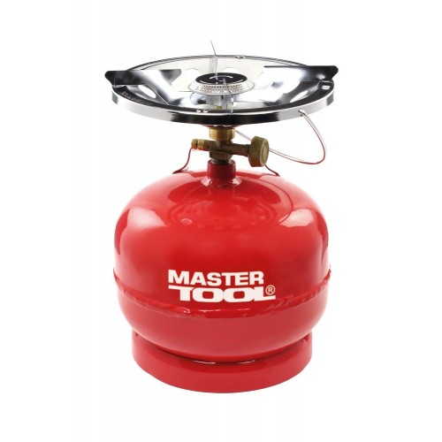 Комплект газовий кемпінг MASTERTOOL GM Турист з п'єзопідпалом балон 5 л (44-5105)