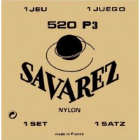 Струни для класичної гітари Savarez 520P3 Traditional Classical Guitar Strings High Tension Струни для класичної гітари Savarez 520P3 Traditional Classical Guitar Strings High Tension