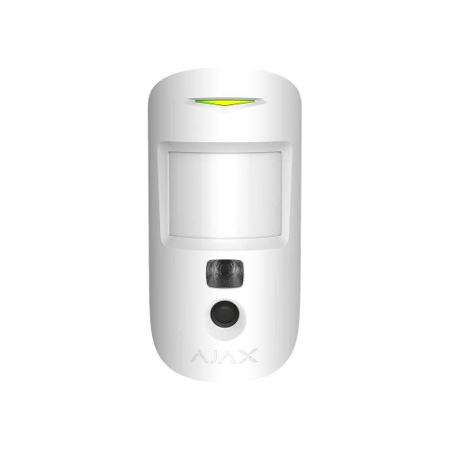 Комплект бездротової сигналізації Ajax StarterKit Cam (8EU) UA white з фотоверифікацією тривог