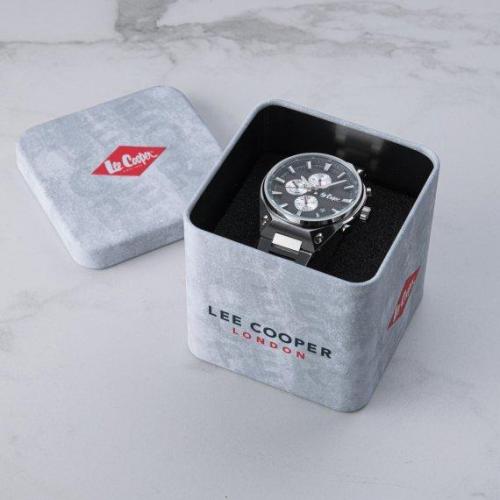 Годинник чоловічий водостійкий наручний Lee Cooper Ice Сріблястий (2493697389) Годинник чоловічий водостійкий наручний Lee Cooper Ice Сріблястий (2493697389)