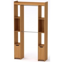 Шафа для речей 16 Компанит Вільха (130х42х235 см)