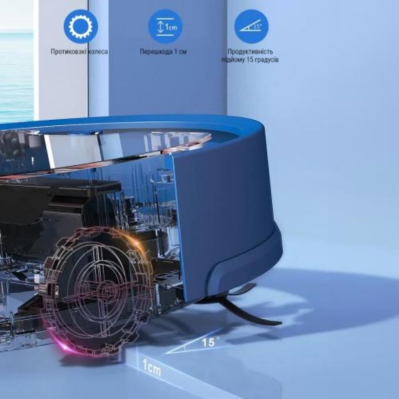 Робот-пилосос Inspire B8S Blue (B8S-bl)