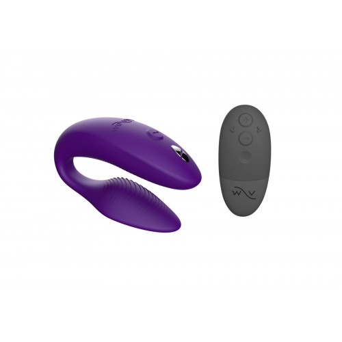 Смарт-вібратор для пар We-Vibe Sync 2 Purple, 10 віброрежимів, пульт ДК в інтернет супермаркеті PbayMarket!