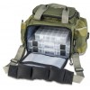 Сумка рибальська Rocktrail з контейнерами для снастей 38х26х30 см Хакі (IAN445628)