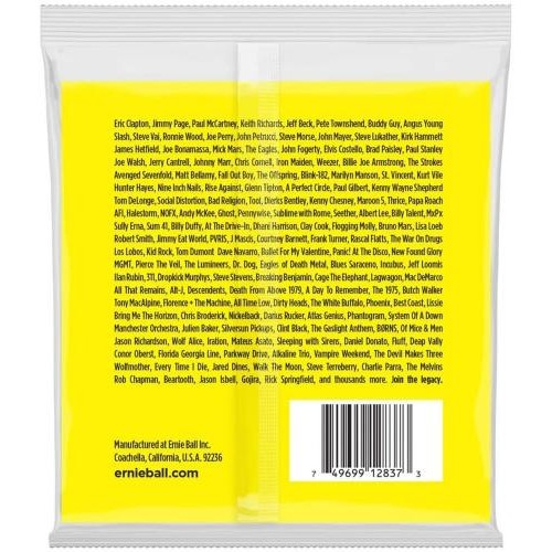 Струни для бас-гітари Ernie Ball 2837 6 String Bass Guitar Slinky Nickel Wound 20w/90 Струни для бас-гітари Ernie Ball 2837 6 String Bass Guitar Slinky Nickel Wound 20w/90