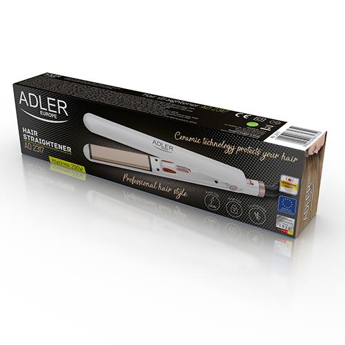 Випрямляч для волосся Adler Білий AD 2317 Випрямляч для волосся Adler Білий AD 2317