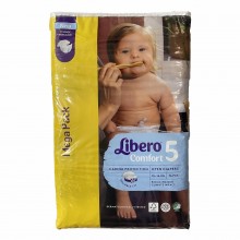 Дитячі підгузники Libero Comfort 5 (10-14 кг) 76 шт
