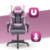 Комп'ютерне крісло Hell's Chair HC-1004 PINK-GREY
