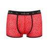 Чоловічі прозорі боксери Passion Short 046 Parker XXL/XXXL Red, сітка, під леопард в інтернет супермаркеті PbayMarket!