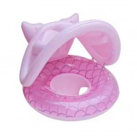 Надувний човен-круг Urbankit Русалка 73х64х38 см Рожевий (UD5164) Надувний човен-круг Urbankit Русалка 73х64х38 см Рожевий (UD5164)