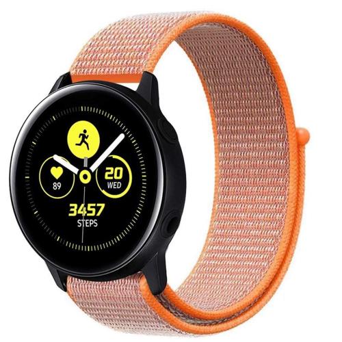 Ремінець BeWatch нейлоновий липучка для Samsung Galaxy Watch Active Помаранчевий (1011307) Ремінець BeWatch нейлоновий липучка для Samsung Galaxy Watch Active Помаранчевий (1011307)