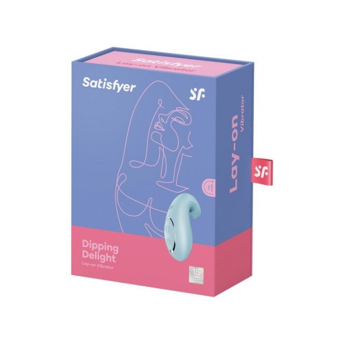 Вібратор Satisfyer Dipping Delight Light Blue в інтернет супермаркеті PbayMarket!