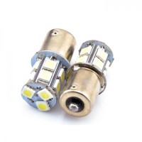 Світлодіодна лампа AllLight T25 13 діодів 5050 1156 BA15S 12V двоповерхова