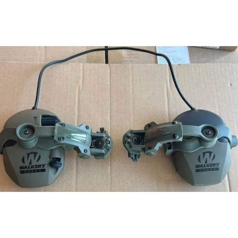 Тактичні активні навушники Walkers Razor Оливковий