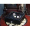 Шкатулка для зберігання годинників Salvadore 15W-KCC 28x26x10 см Чорний