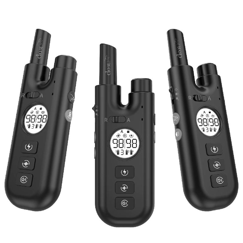 Електронний нашийник для собак 3 в 1: дресирування + біпер + антилай DOBE DB600