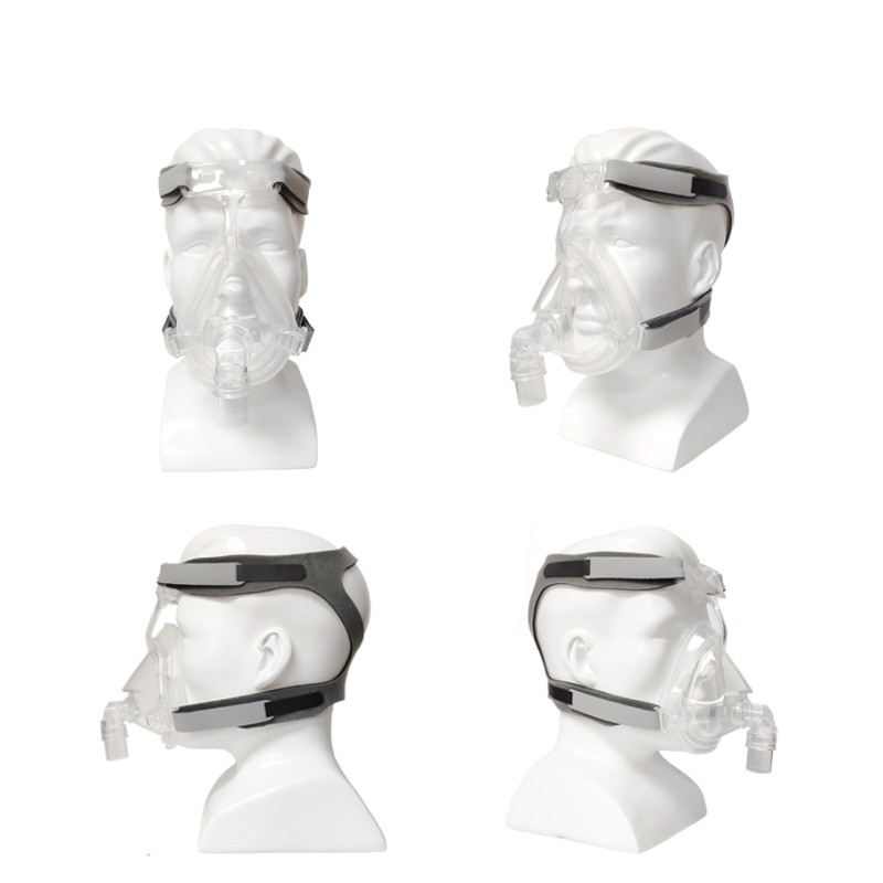 Носоротова маска Сипап для апаратів неінвазивної вентиляції легень розмір М Прозора