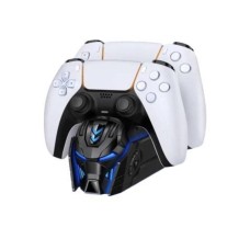 Зарядка для джойстика PS5 BebonCool Док Станція для PlayStation 5 PS5 DualSense/edge на 2 геймпади з LED Чорний